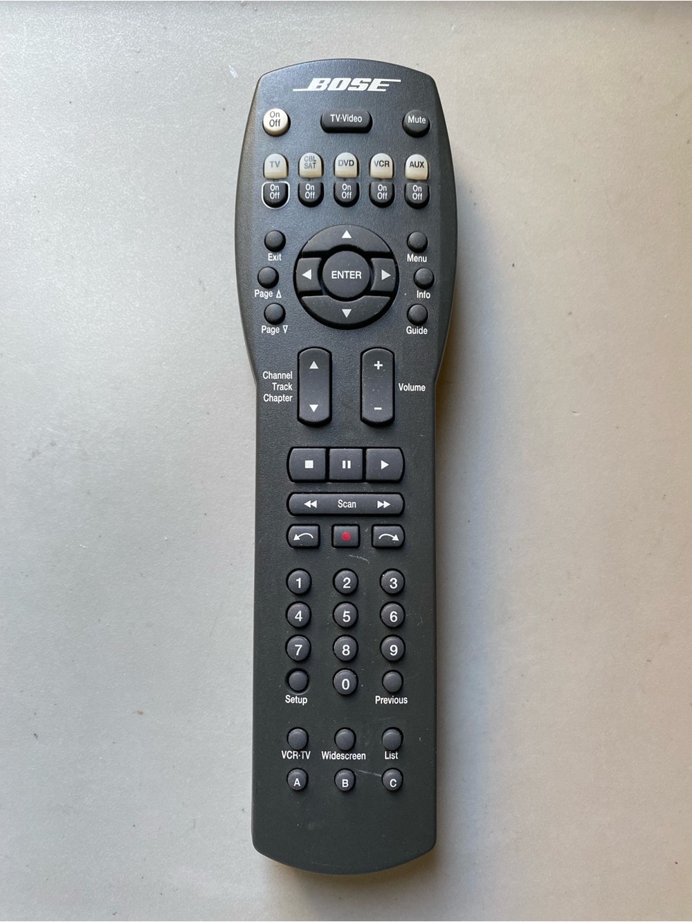 Bose CineMate Remote Control
